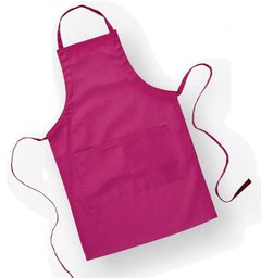 Apron Polycotton Twill with Adjustable strap & Front Pocket