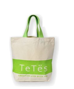 Medium Canvas tote bag .